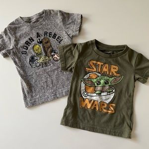 ⭐️5 for $25⭐️ Star Wars Toddler T-Shirt Bundle